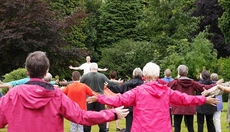 Summer Tai Chi in Victoria Park, Nelson