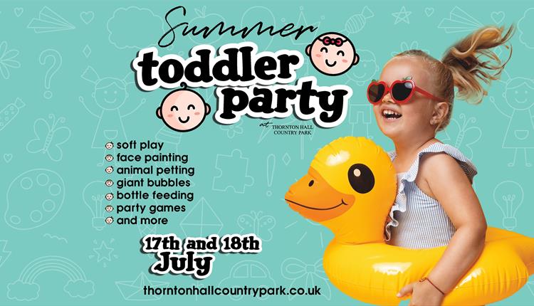 Summer Toddler Party at Thornton Hall Country Park