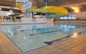 The pools and various attractions at Pendle Wavelengths.