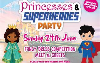 Princesses & Superheroes Party at Thornton Hall Farm