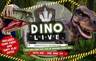 Dino Live at Thornton Hall Country Park