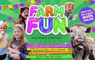 Farm Fun at Thornton Hall Country Park
