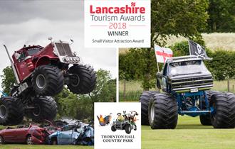 Monster Trucks on Father's Day at Thornton Hall Country Park