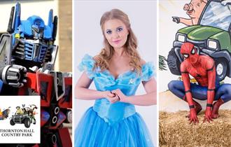 Superhero & Princess Party at Thornton Hall Country Park