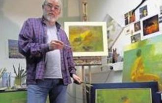 Invitation to the Private View 'From the Life' by Artist Doug Binder