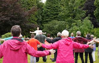 Summer Tai Chi in Victoria Park, Nelson