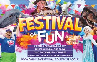 Festival of Fun Summer at Thornton Hall Country Park
