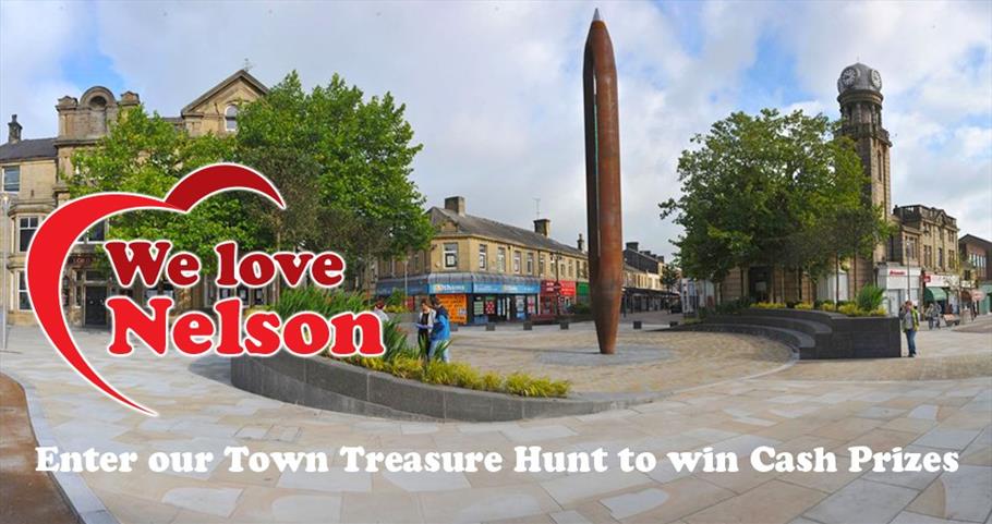 Enter We Love Nelson Tresure Hunt for cash prizes