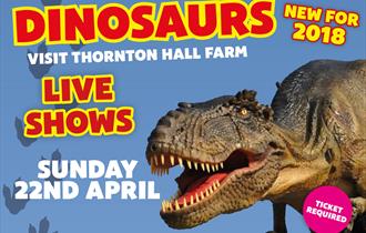 Dinosaurs Visit Thornton Hall Farm