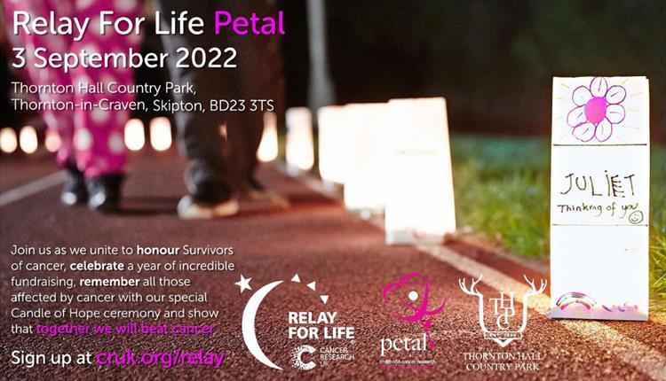 Relay for Life at Thornton Hall Country Park (Petal Cancer Research UK)