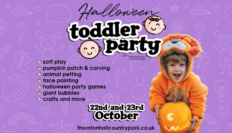 Toddler Halloween Party at Thornton Hall Country Park Toddler Halloween Party at Thornton Hall Country Park