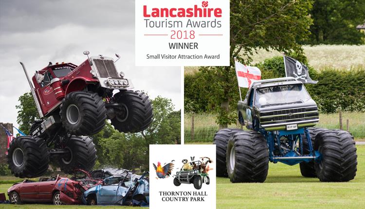 Monster Trucks on Father's Day at Thornton Hall Country Park