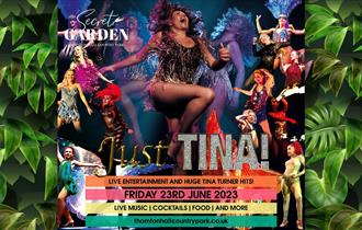 'Just Tina' Live at Thornton Hall Country Park's Secret Garden