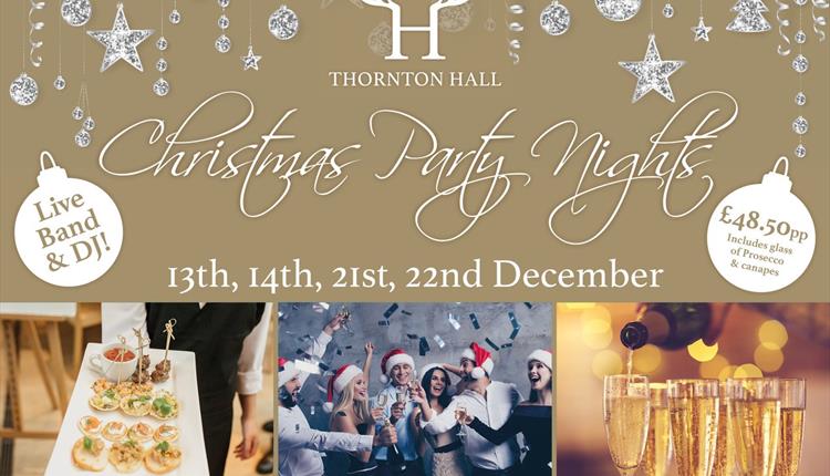 Christmas Party Nights at Thornton Hall