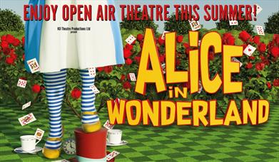 Alice in Wonderland - performed at The Cloisters in Peterborough Cathedral