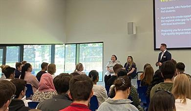 ARU Peterborough undergrad open day