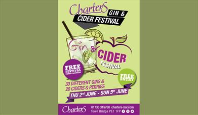 Gin & Cider Festival at Charters Bar