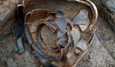 pottery found from the Bronze Age