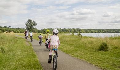 Cycling in Ferry Meadows