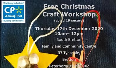 Free Christmas Craft Workshop (Covid 19 secure)
