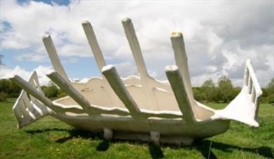 Festival Boat by  Sokari Douglas Camp