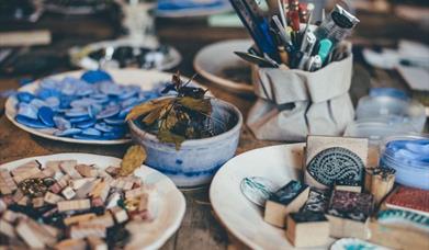 Wood Block Printing for Adults - Virtual event
