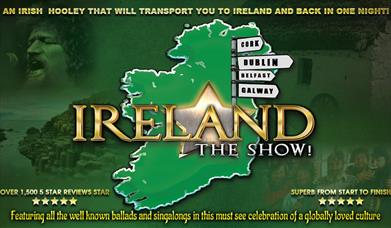 Image of Ireland with the text 'Ireland the Show!'