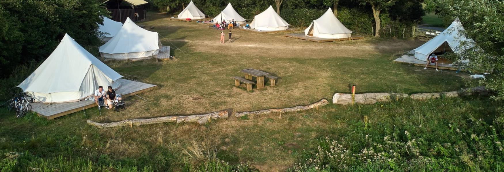 Camping at Nene Park