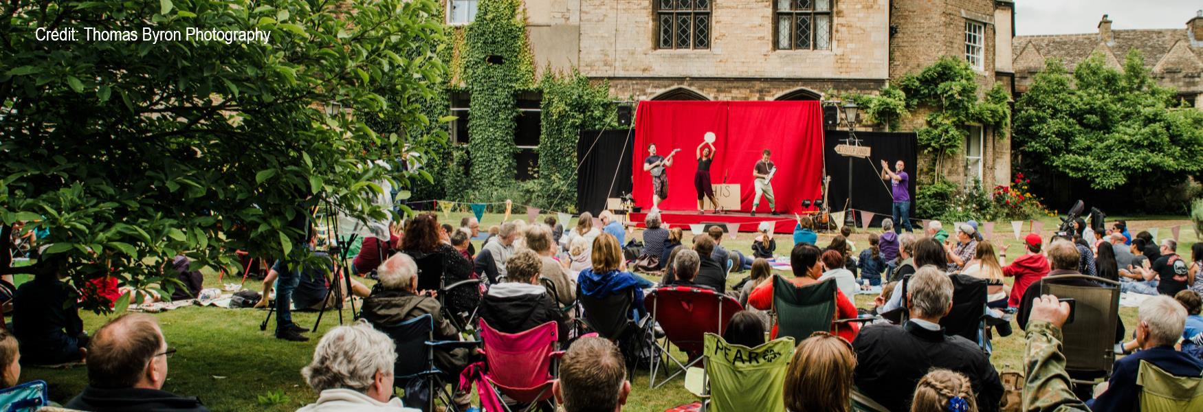 An outdoor play by Lamphouse Theatre company from Peterborough
