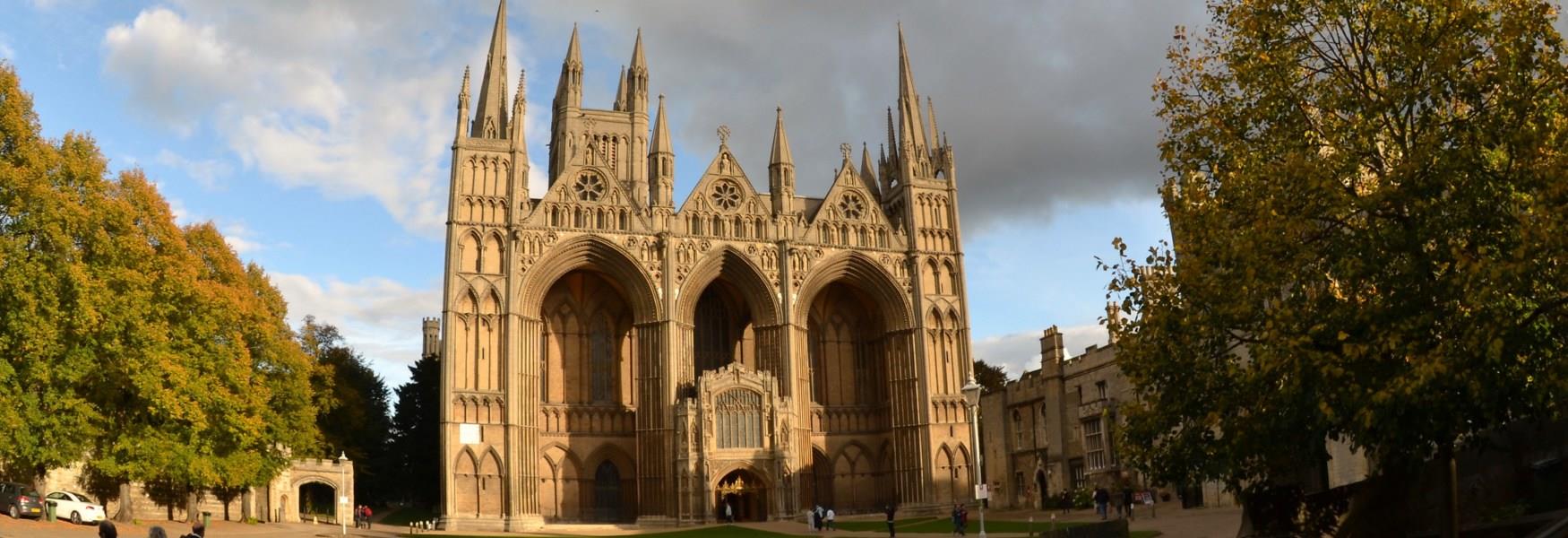 Peterborough Cathedral front view