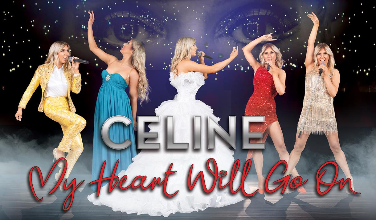 Celine Dion my heart will go on poster