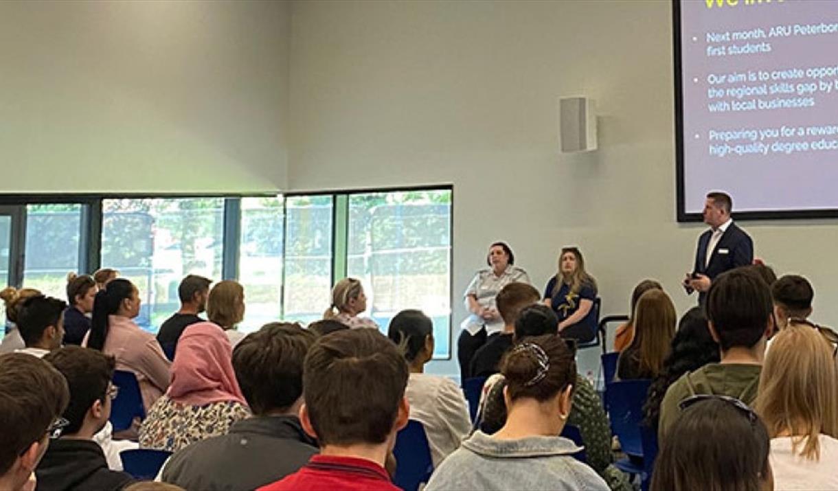 ARU Peterborough undergrad open day