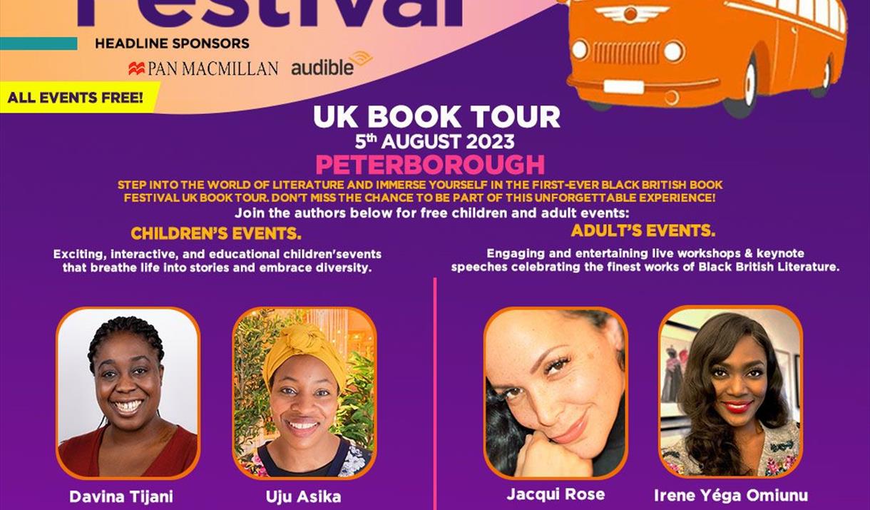 Europe's Biggest Black Book Festival BLACK BRITISH 2023 BOOK Festival (CHILDREN'S EVENT)