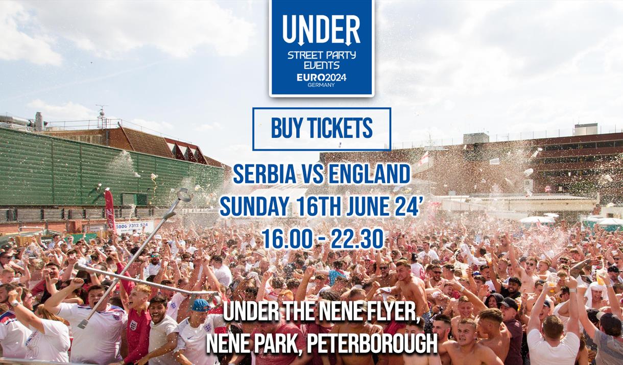 Under Street Party - Serbia Vs England - Euro 24