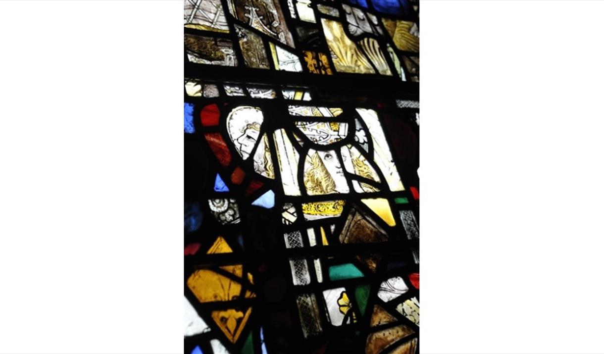 Stained glass in Peterborough Cathedral