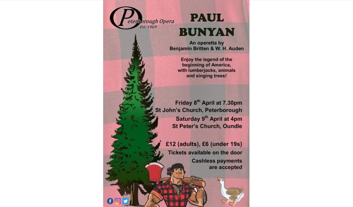 Paul  Bunyan - at St John's Church