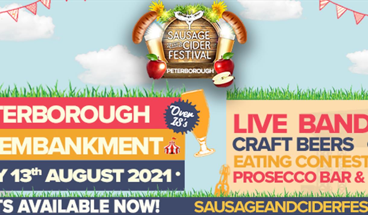 Sausage and Cider Fest - Peterborough - Food / Drink Festival in  PETERBOROUGH, Peterborough - Visit Peterborough
