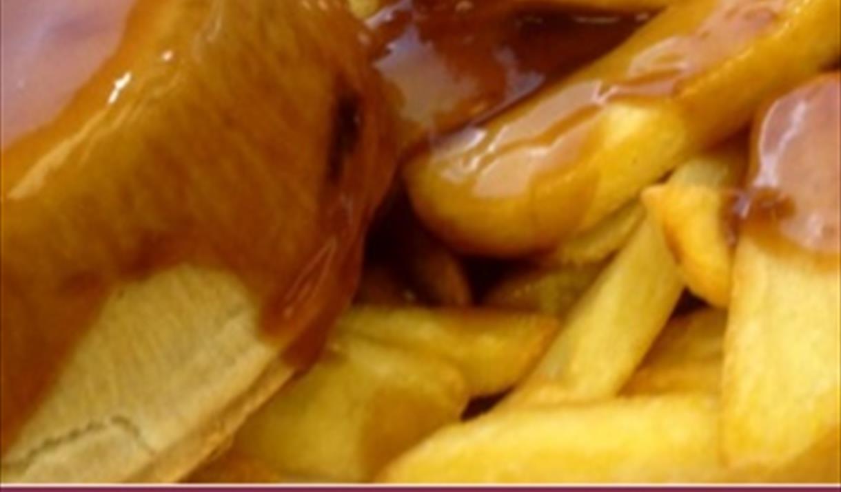 Pie and chips