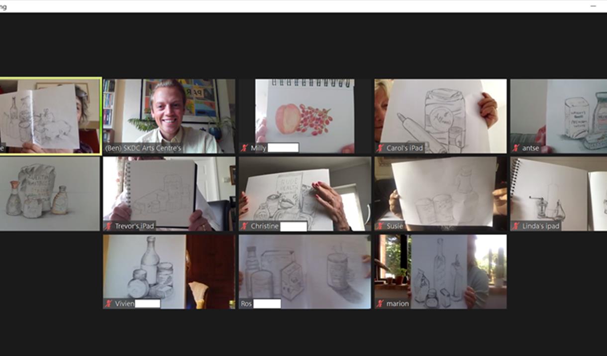 ONLINE SKETCHING CLASSES WITH KAREN NEALE
