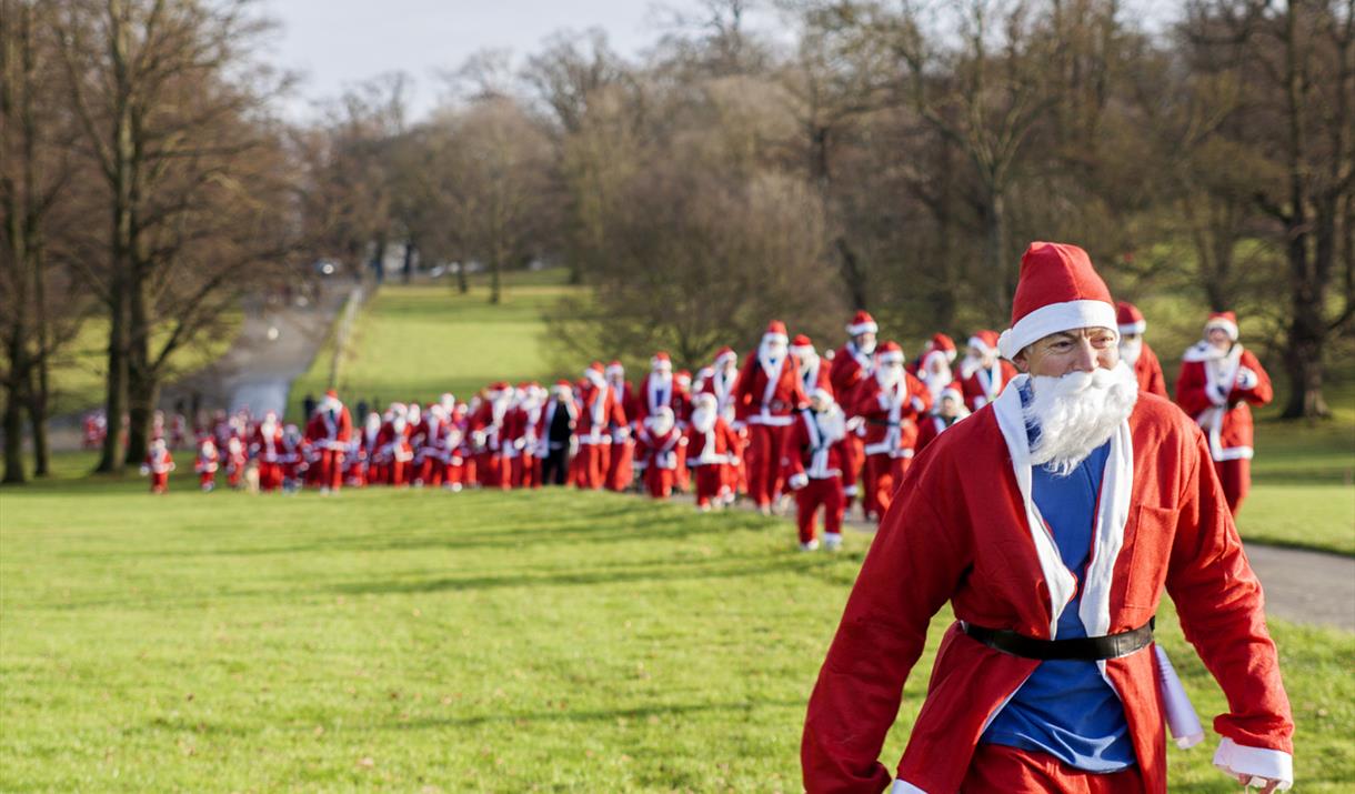 Santa Fun Run