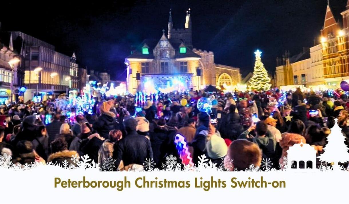 Peterborough Christmas Lights Switch On