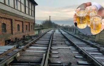 Ale by rail at NVR