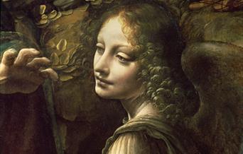Leonardo Da Vinci's painting 'the Virgin of the Rocks'