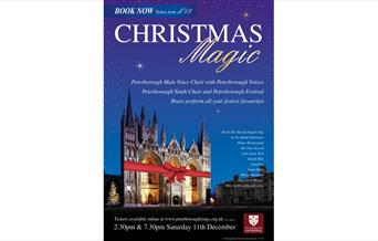 Christmas Magic - featuring performances from Peterborough Male Voice Choir, Peterborough Voices and Peterborough Youth Choir, with Peterborough Festi