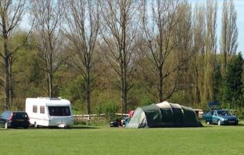 camping pitches in cambridgeshire countryside