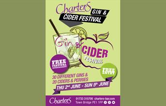 Gin & Cider Festival at Charters Bar