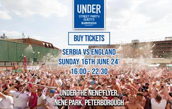 Under Street Party - Serbia Vs England - Euro 24