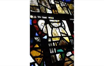 Stained glass in Peterborough Cathedral