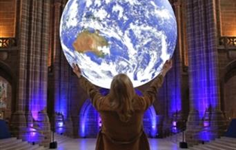 Gaia, an artwork by Luke Jerram

