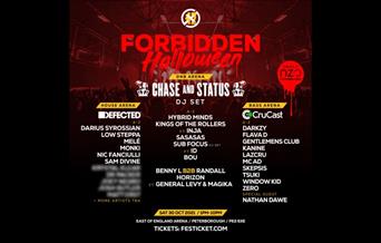Forbidden Halloween at the East of England Arena
